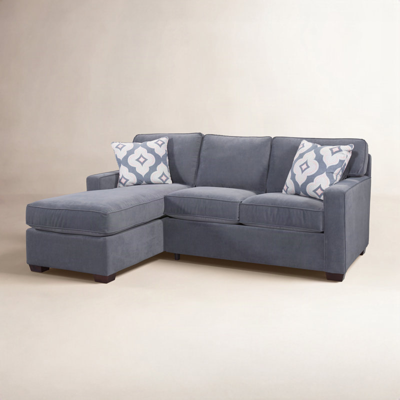 Gramercy Park Chaise Sectional, Elite Ivory; 0321-91, Frost White, Left Hand Facing