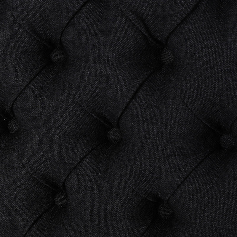 Upholstered Headboard In Charcoal Grey For Queen Bed, Modern Taste Bed Upholstery, Stylish Ambience, Charcoal 