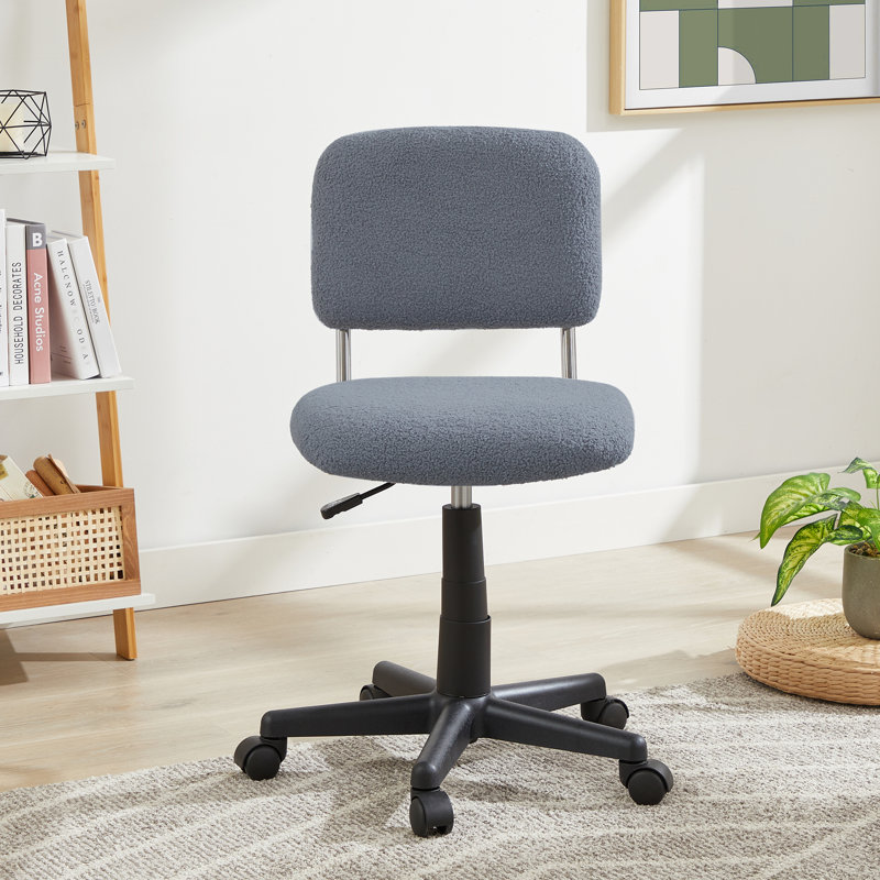 Lazzell Polyester Blend Task Chair, Gray