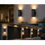 Lot de 8 appliques murales extérieures modernes à DEL avec revêtement en aluminium, pour terrasse, entrée, garage-917550963-918392168
