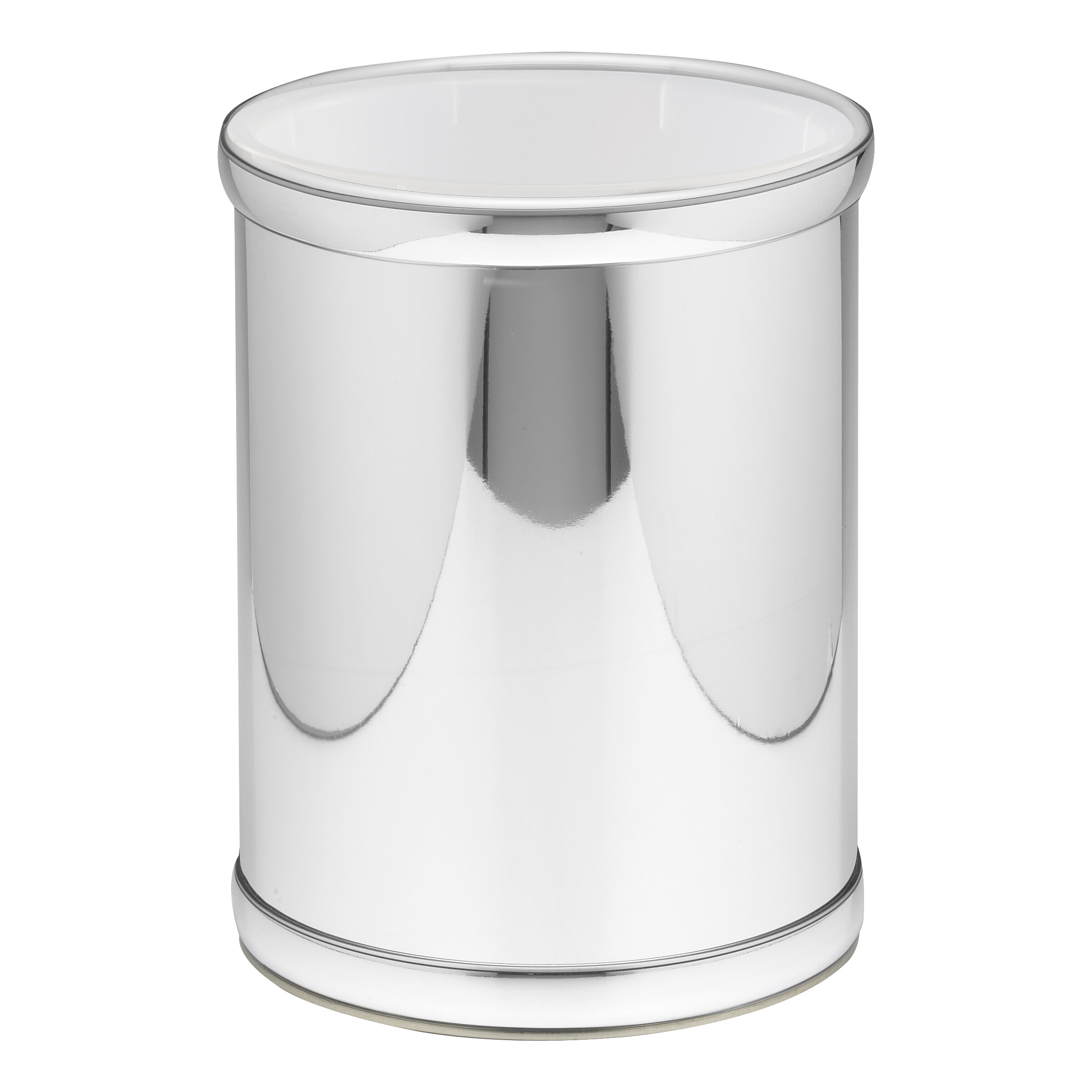 Keenum 2.25 Gallon Waste Basket Ebern Designs Finish: Gloss