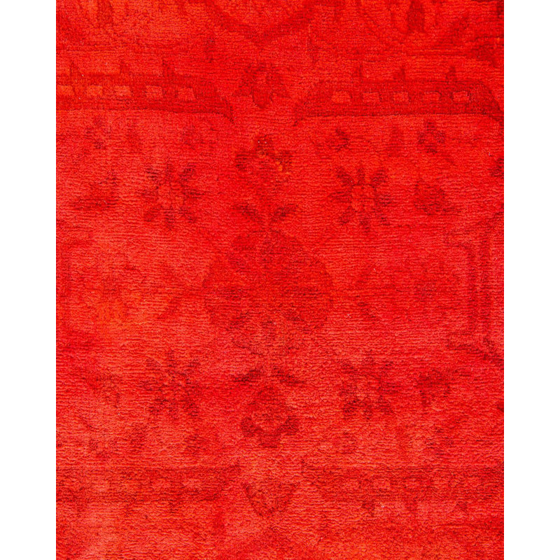 Comisha One-of-a-Kind 4' 1" X 6' 4" Hand Knotted Area Rug