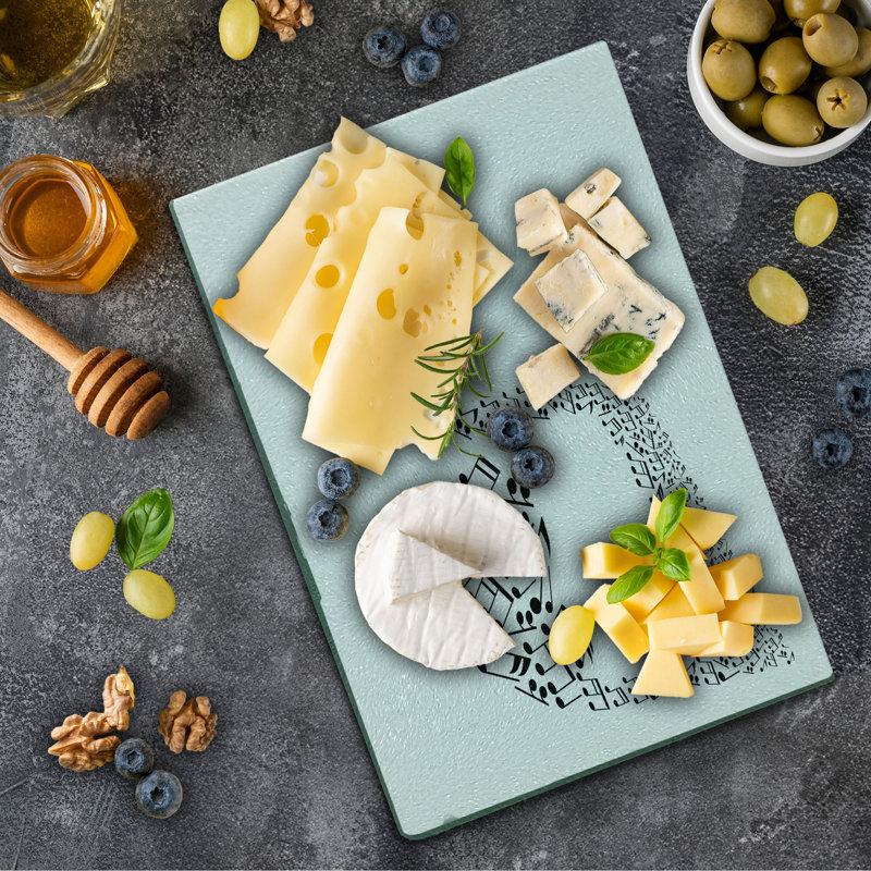 Planche à découper en verre trempé Ambesonne