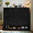 Farmhouse Black Wooden Shoe Cabinet With 4 Flip Drawers And 2 Storage Drawers | Gift Idea-1209452168