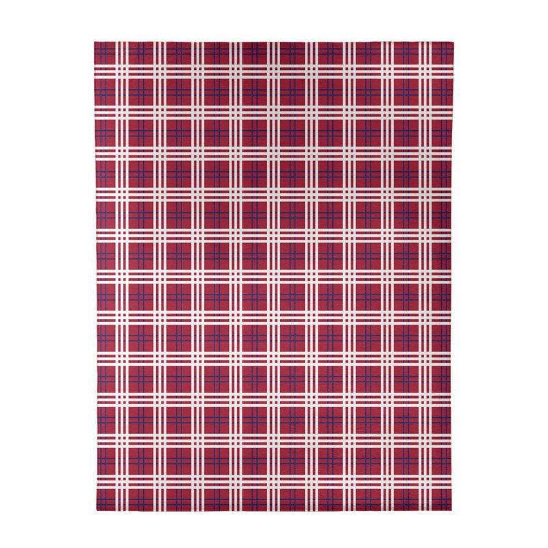 Tapis rouge à carreaux, Rectangle 8 pi x 10 pi