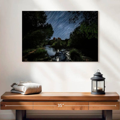 Alvord Star Trails Over Sedona Arizona I