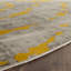 Tapis gris clair / jaune Lenexa-15108580