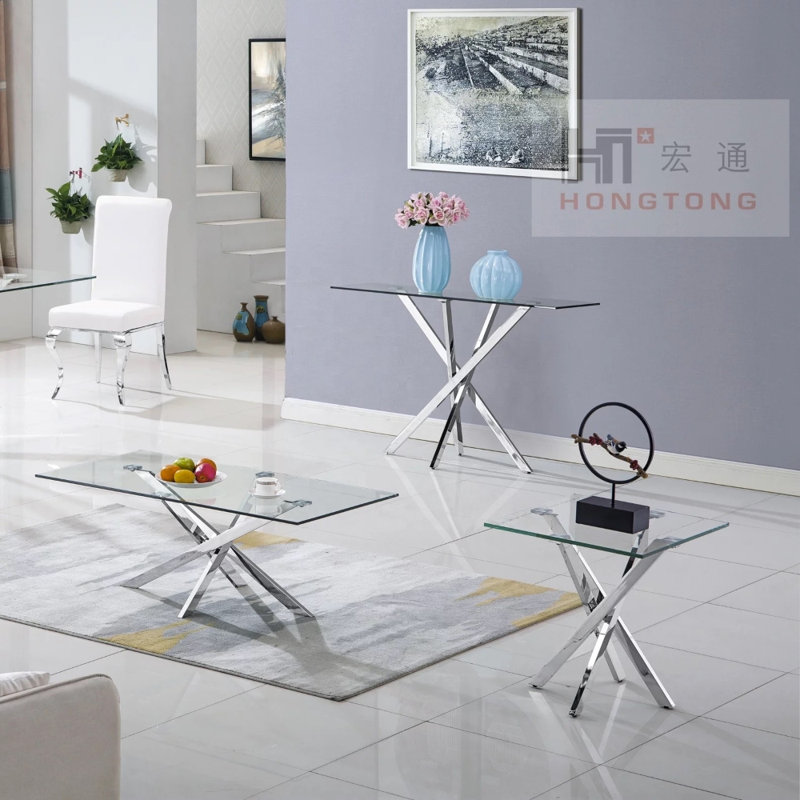 Emi Cross Legs Coffee Table