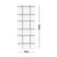 Ensemble de 6 serviettes de cuisine gaufrées Martha Stewart, lin, 16 po x 28 po-83966972