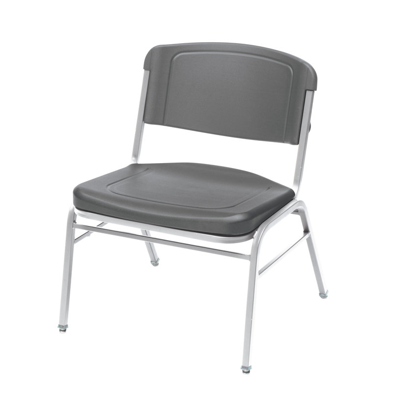 Chaise de bureau empilable Big and Tall, Anthracite