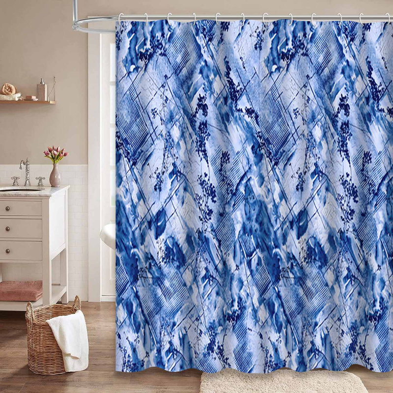 Rideau de douche Batik, 72" L x 84" W