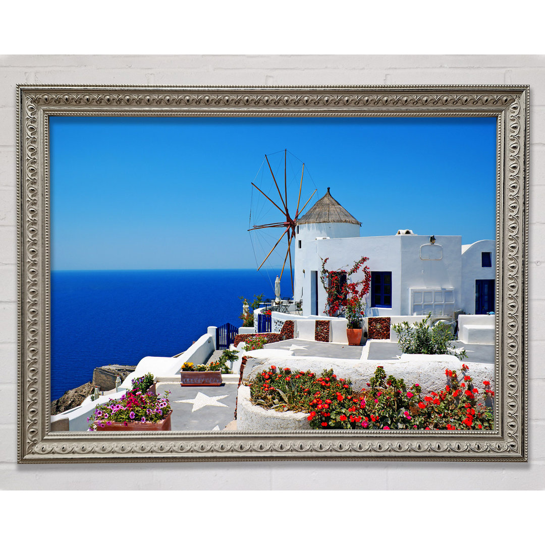 Gerahmter Fotodruck The Magic Of Santorini