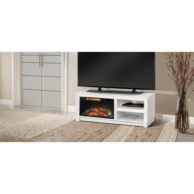 Console multimédia 56 po avec foyer électrique 