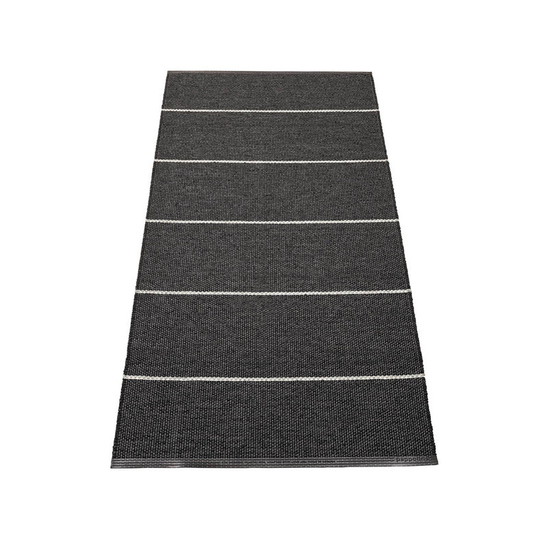 Tapis LEA noir 2,25 x 5 pi, Noir, Tapis de couloir 2 pi 3 po x 4 pi 11 po