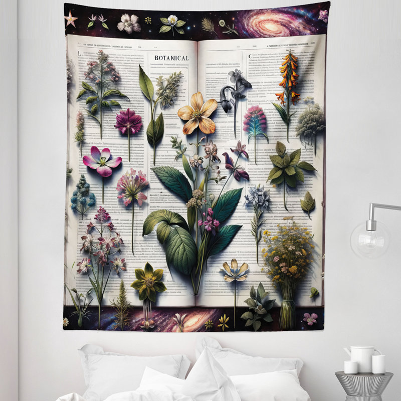 Tapisserie en microfibre, H 88 po x l 68 po