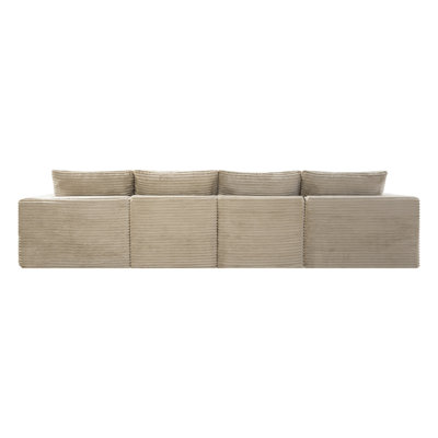 Canapé modulaire 133,2 po