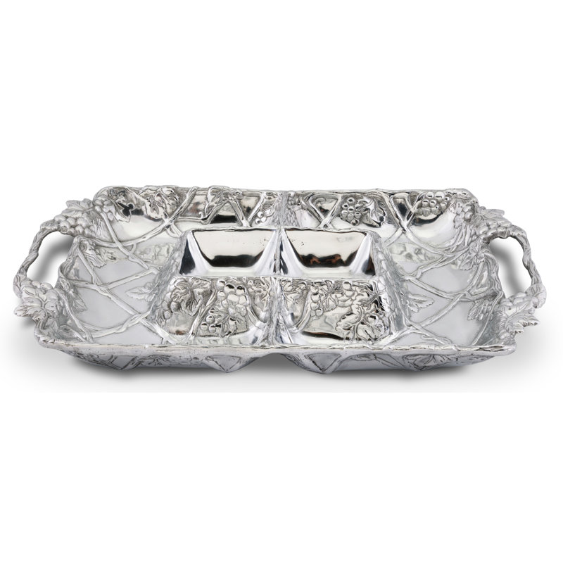 Grape Metal Decorative Tray