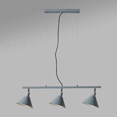 Westborough 4 - Light Black Kitchen Island Pendant