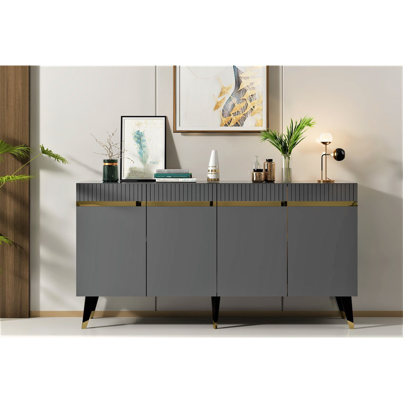 Fechteler Coffee Table Set, Black