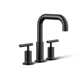 Purist® for Two Deck-Mount Bath Faucet Trim for High-Flow Valve with Lever Handles, Valve Not Included