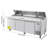 Commercial Refrigerated Pizza Prep Table Stainless Steel Fridge Triple Door