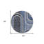 Tapis d'intérieur rond 8 po