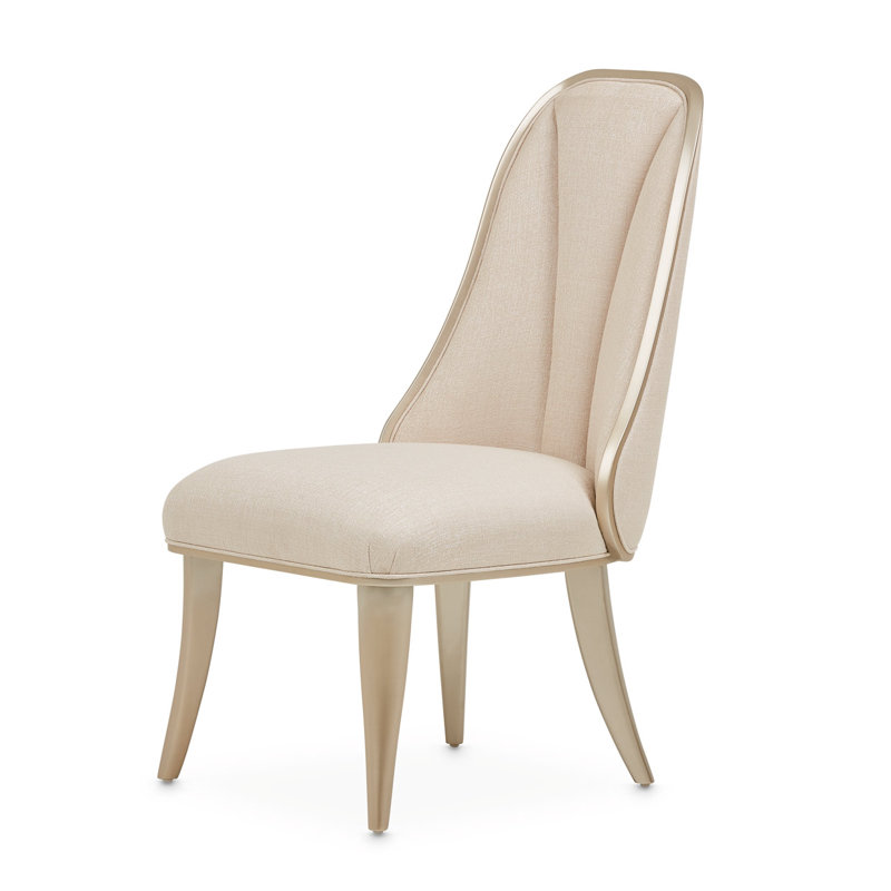 Villa Cherie Tufted Dining Side Chair, Caramel