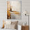 «Beige And Gold Minimal Expression III - Abstract Collages», reproduction d'art