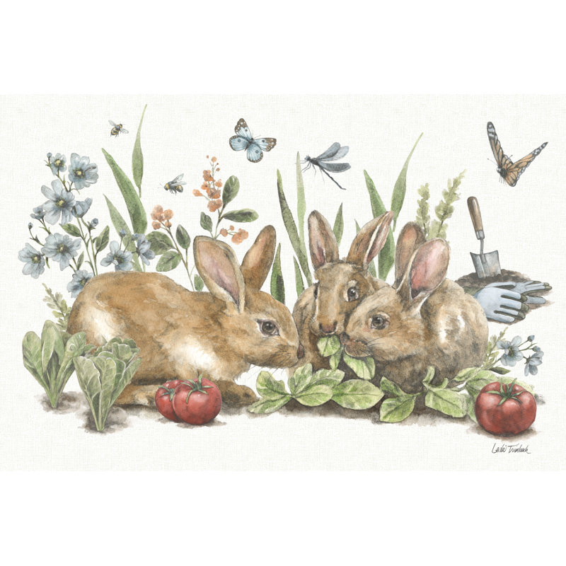 «Garden Patch IX» par Leslie Trimbach, H 20 po x l 30 po