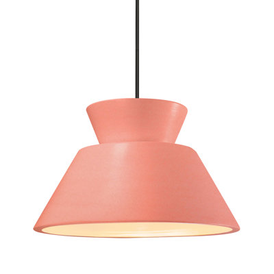 Luminaire suspendu géométrique à 1 lumière Logan
