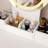 Vanity Table With Lighted Mirror And Power Outlet
