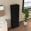 Grande armoire de rangement pour salle de bain, armoire de rangement autoportante avec tiroir et tablette réglable-613183143