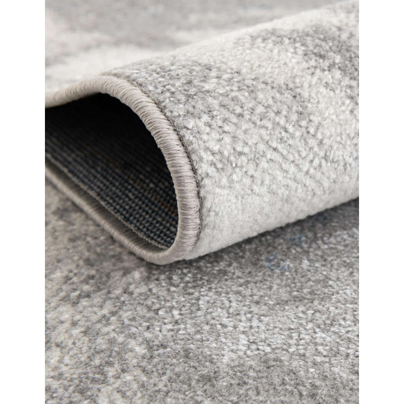 Lamm Floral Indoor Rug, Square 7'10"