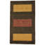 Pickar Area Rug in Multi Red