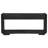 Leandro 2-drawer Entryway Sofa Console Table Burnished Black
