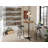 Sebeka Counter Stool with Metal Frame