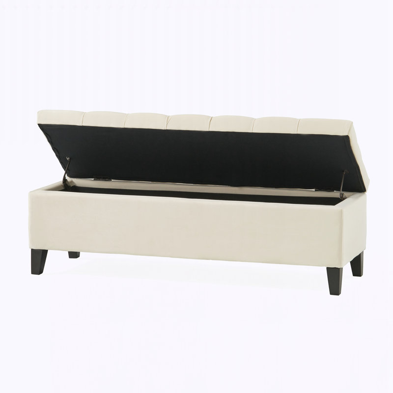 Banc de lit moderne avec rangement