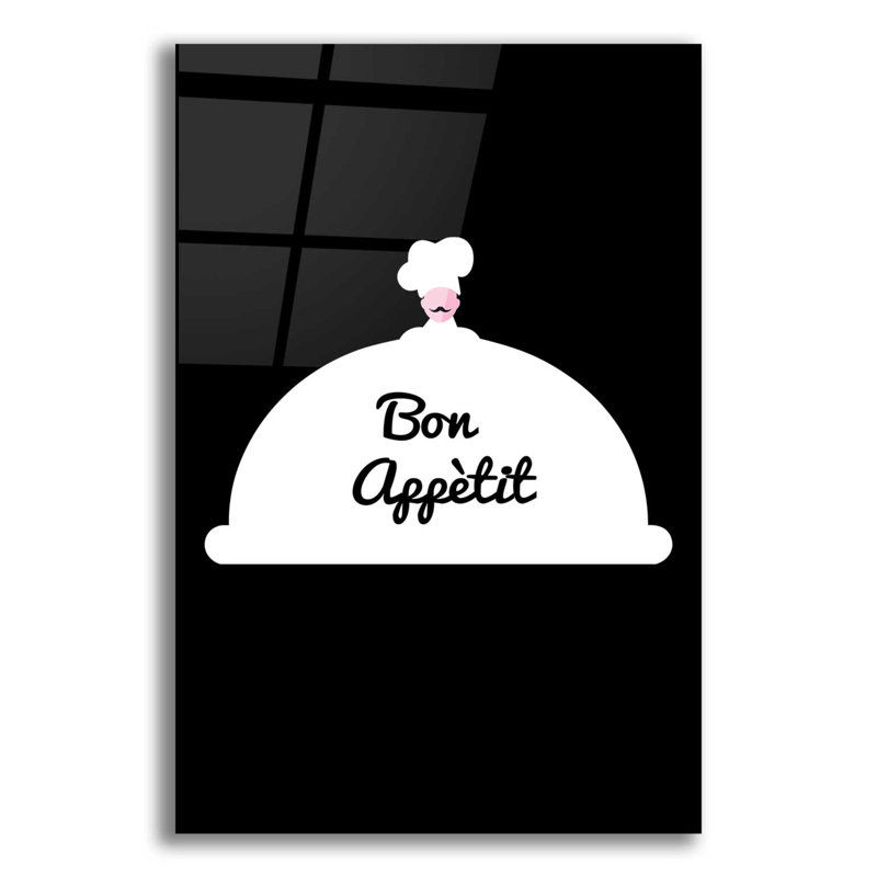 " Bon Appetit ", 24" H x 16" W x 0.2" D