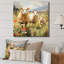 Troupeau de moutons moelleux II - impression-1301857606-1301857607