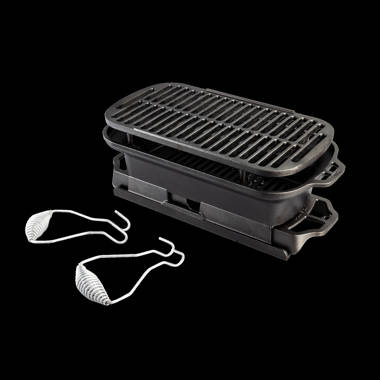 Lodge 12 Inch Portable Round Grill