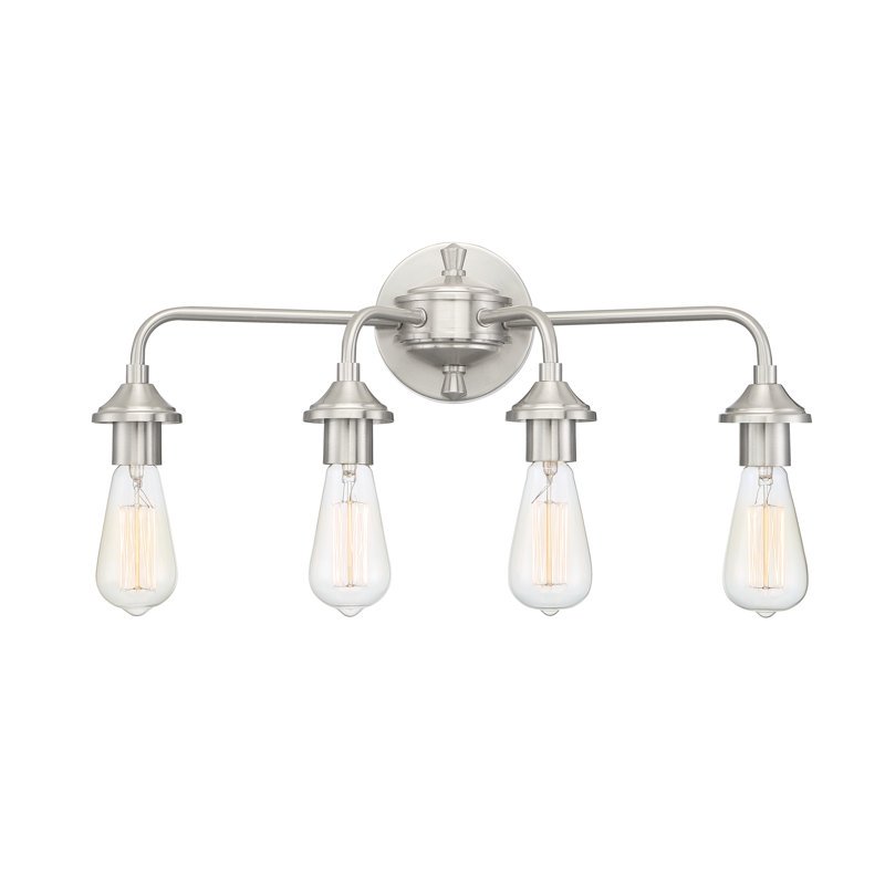 Upney 4 - Light Vanity Light, Brushed Polished Nickel