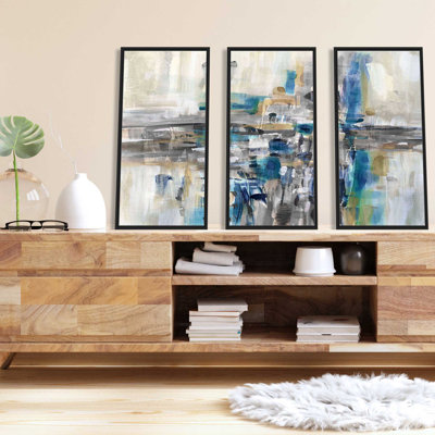 Burnt Pine I by Susan Jill - 3 Piece Floater Frame Print on Canvas -  Picture Perfect International, 706-7793_1430_3FL
