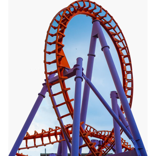 SP13239 Amusement Park Roller Coaster Loop
