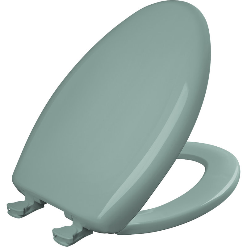 Elongated Toilet Seat and Lid, Spruce Green