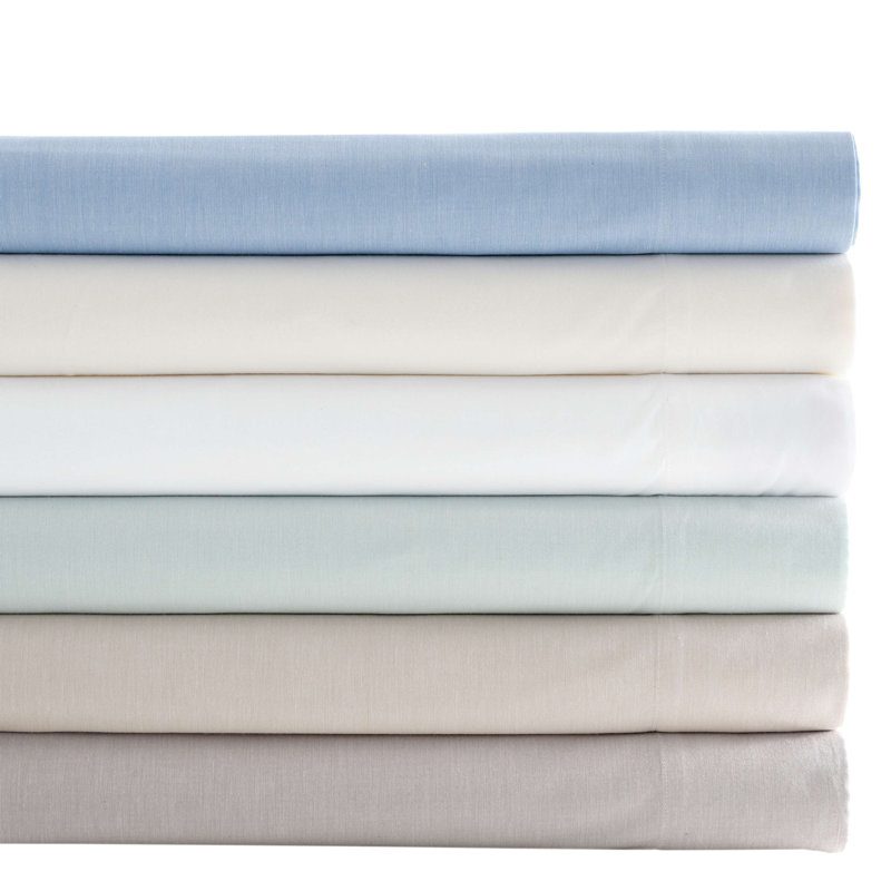 Ensemble de draps en coton Cozy, Ensemble de draps pour taille de lit double, Naturel