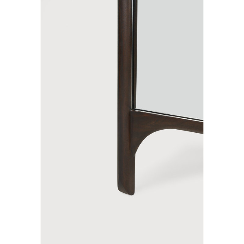 Polished Imperfect Mirror, Black, 79" x 31.5"