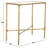 Isabellina Metal and Glass Accent Table-980016891