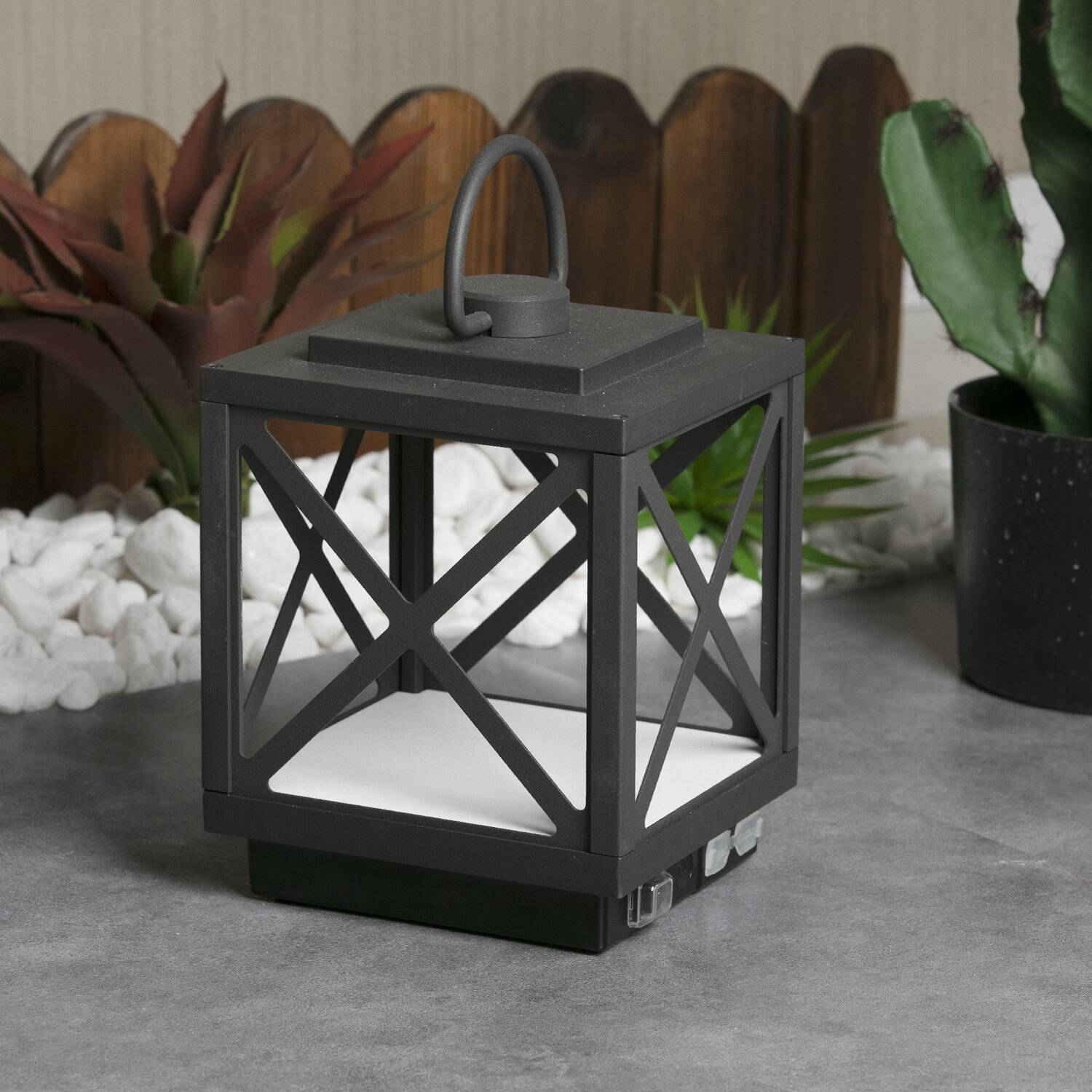 inowel 7.09'' Integrated LED Outdoor Lantern | Wayfair