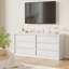 Commode 3 tiroirs, petite commode moderne avec rangement pour chambre ou salon-1850670297