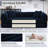 89" Corduroy Sleeper Sofa Modular Sofa Bed Compression Foam Couch Bed With 2 Pillows - No Assembly Required-76797013-79693599